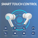 Carego - Auriculares inalámbricos Bluetooth.