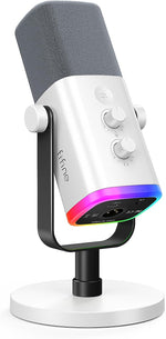 Micrófono Fifine AM8, para Streaming-Podcast, XLR/USB, para PC-RGB