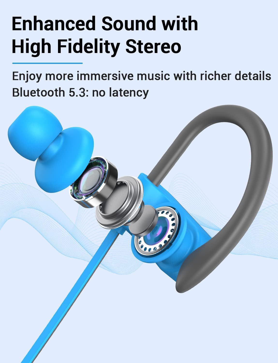 Auriculares Bluetooth Stiive deportivos inalámbricos