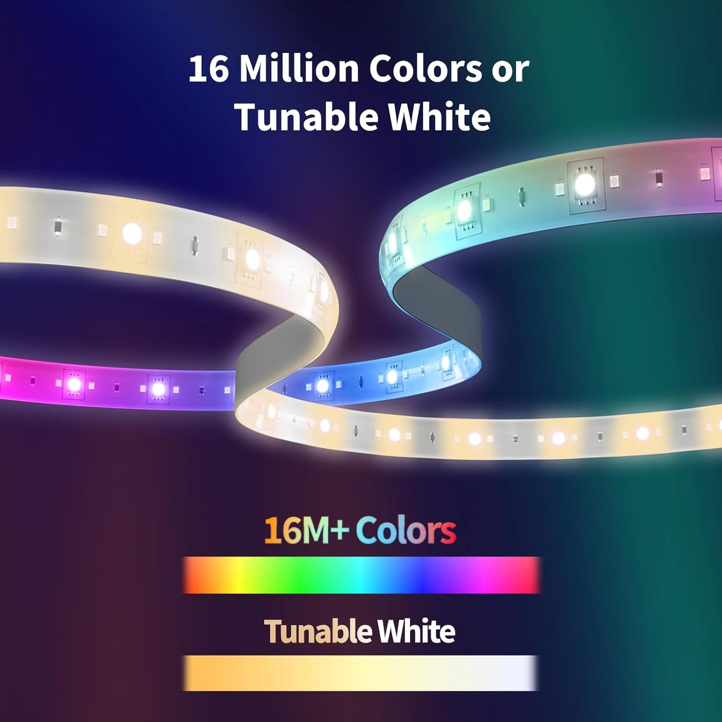 Tira de luces LED Aqara T1, comp Alexa, requiere Zigbee 3.0 Hub.