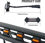 Seven Sparta 4 luces de parrilla LED blancas para Tacoma TRD Pro Grill