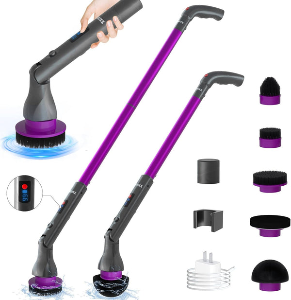 Limpiador eléctrico de giro mejorado, 3 velocidades de rotación.