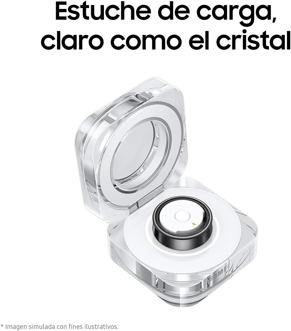 SAMSUNG Galaxy, Smart Ring, Color Negro, Talla 12.