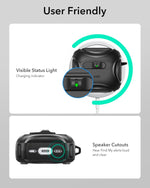 Funda para AirPods, ESR, HaloLock, MagSafe, a Prueba de caídas.
