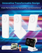 Estacion Carga Wireless Magnetica Multi Dispositivos Qi