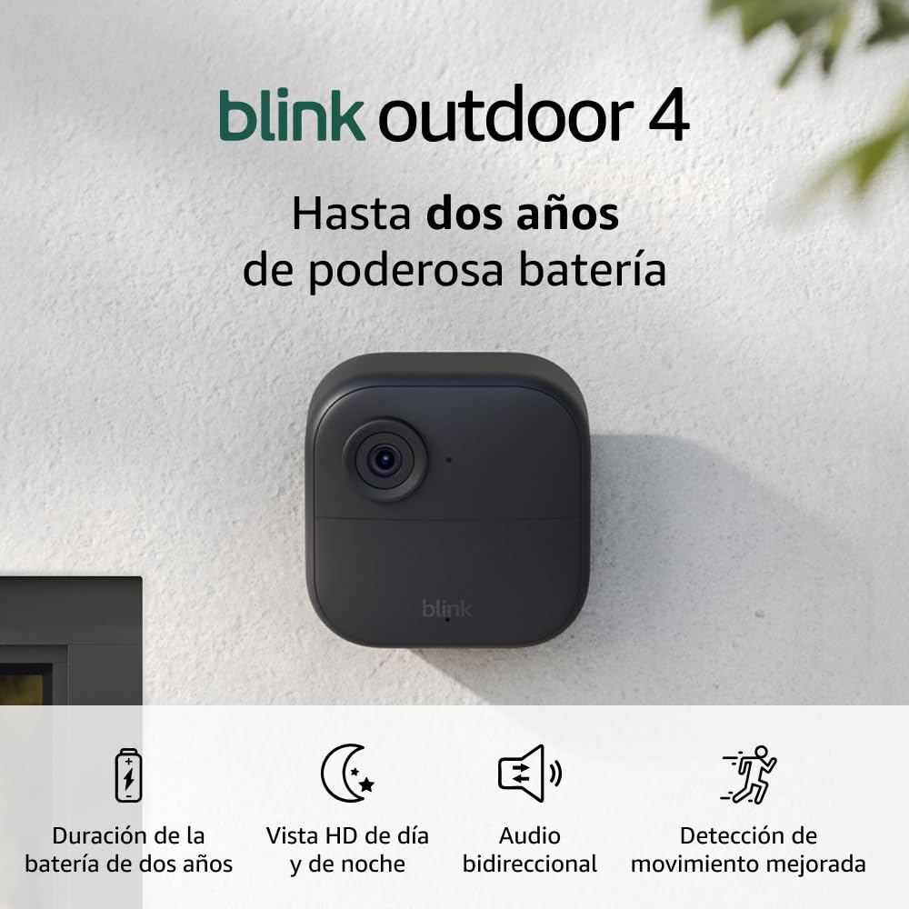 Blink Outdoor 4 (modelo más reciente), Cámara de seguridad.