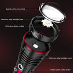 Linterna recargable Skyfire, alta luminosidad, 40000 mAh, Correa y Lente.