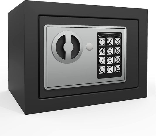 Caja fuerte pequeña con llaves y código Goldenkey