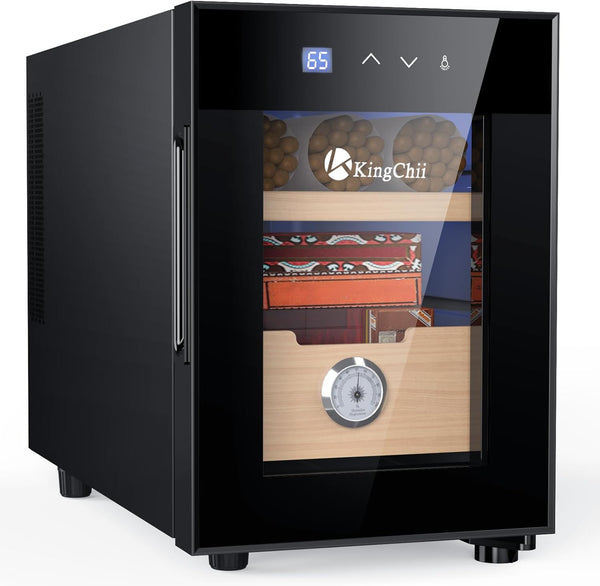 Humidores eléctricos 16L,Control de temperatura, para Puros KingChii