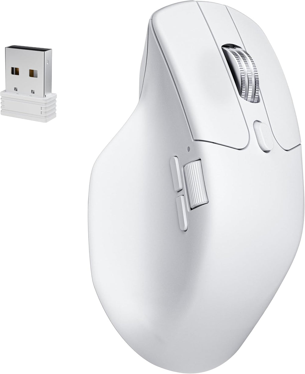 Mouse Gamer Keychron M6 30000 DPI Bluetooth Blanco