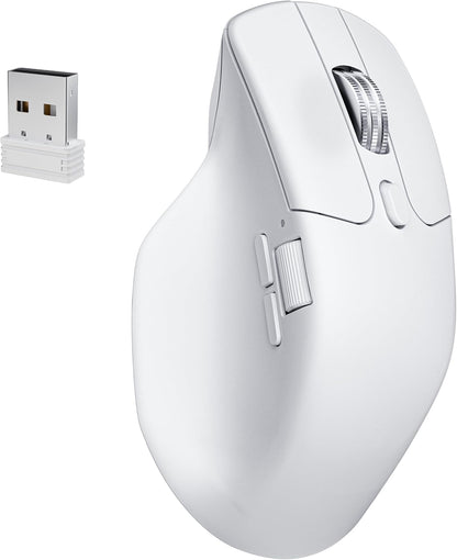 Mouse Gamer Keychron M6 30000 DPI Bluetooth Blanco