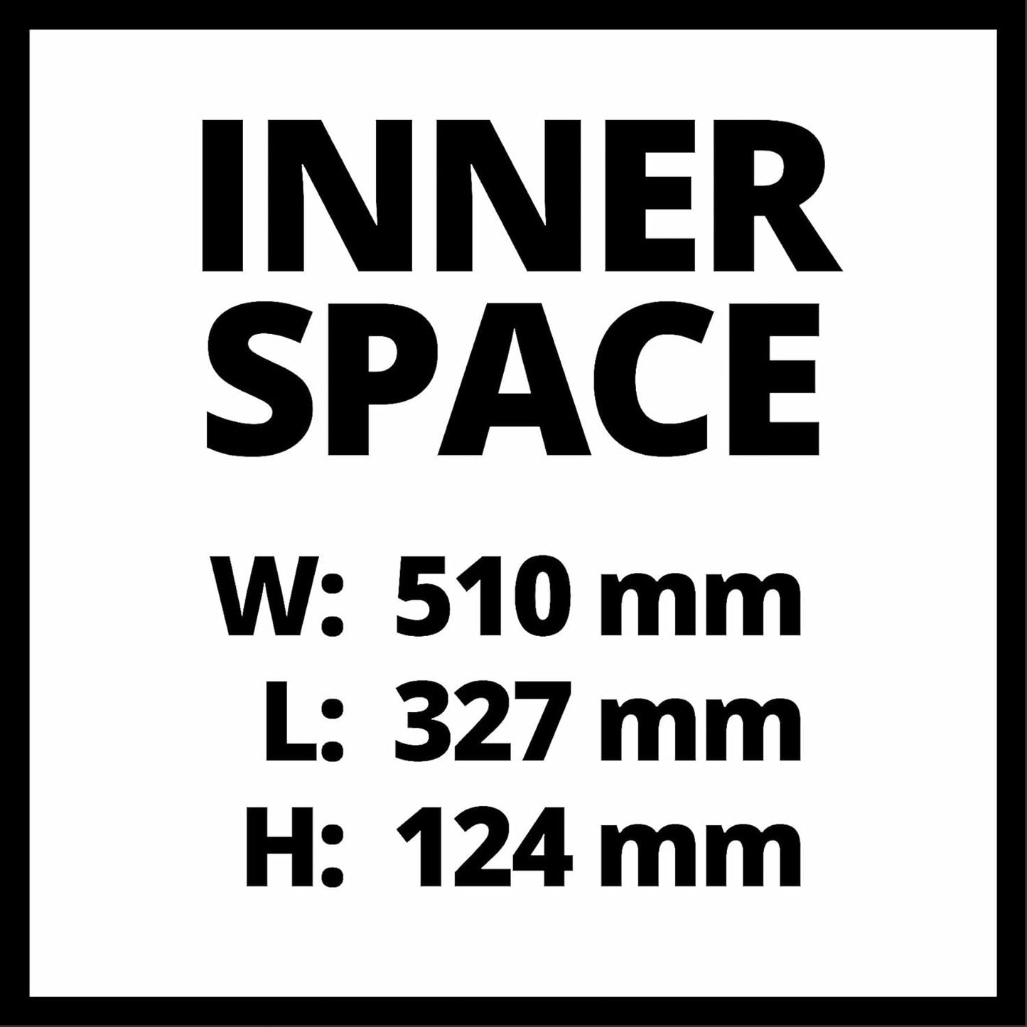 Caja de herramientas Einhell, M55, c/inserciones de espuma.