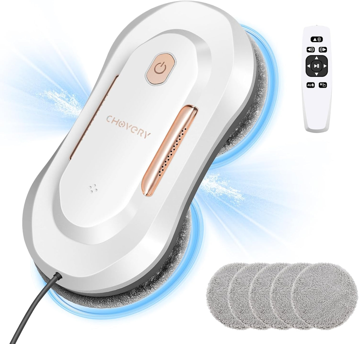 Robot limpiador de ventanas con doble pulverización de agua.(USADO)