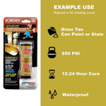 Pasta Epóxica PC-Woody 96 oz Reparación de Madera