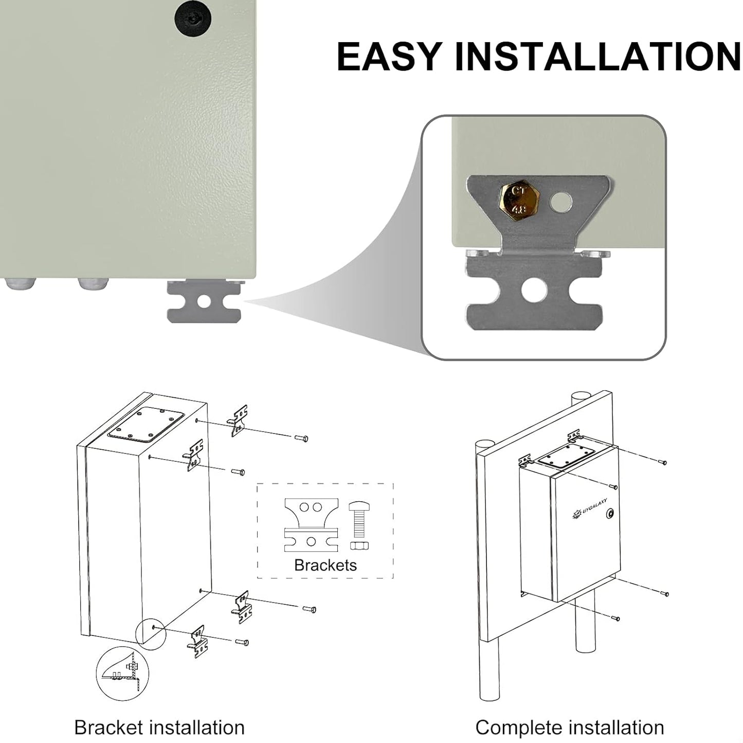 Controlador de temporizador de motor enrollable para invernadero  UYGALAXY