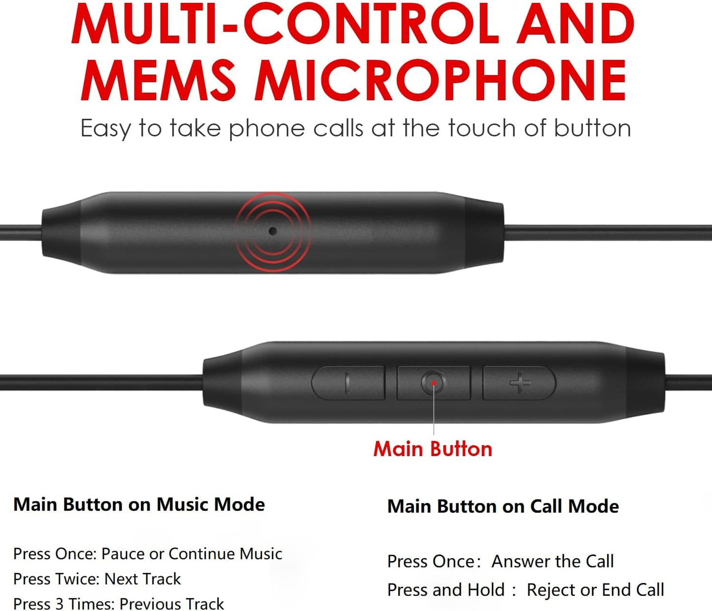 Auriculares USB C con cable, magnéticos, micrófono, manos libres.