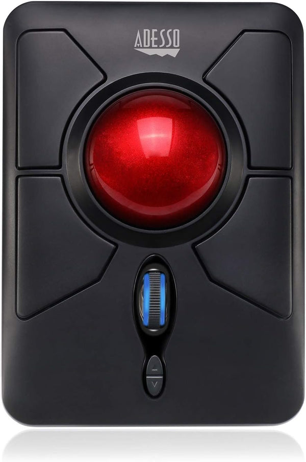 Mouse Inalámbrico Ergonómico Trackball Adesso iMouse T50