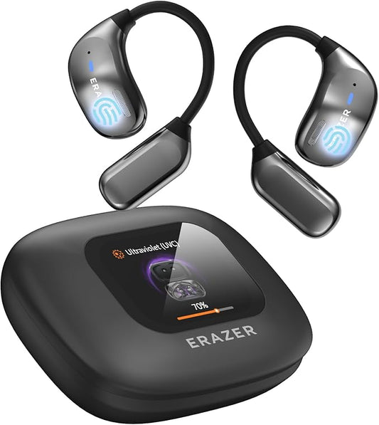 Auriculares ERAZER XF23 con traductor de IA en tiempo real, 3 en 1