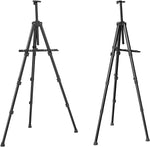 Caballete Para Pintar Lienzo 66” Portátil Metal Ajustable