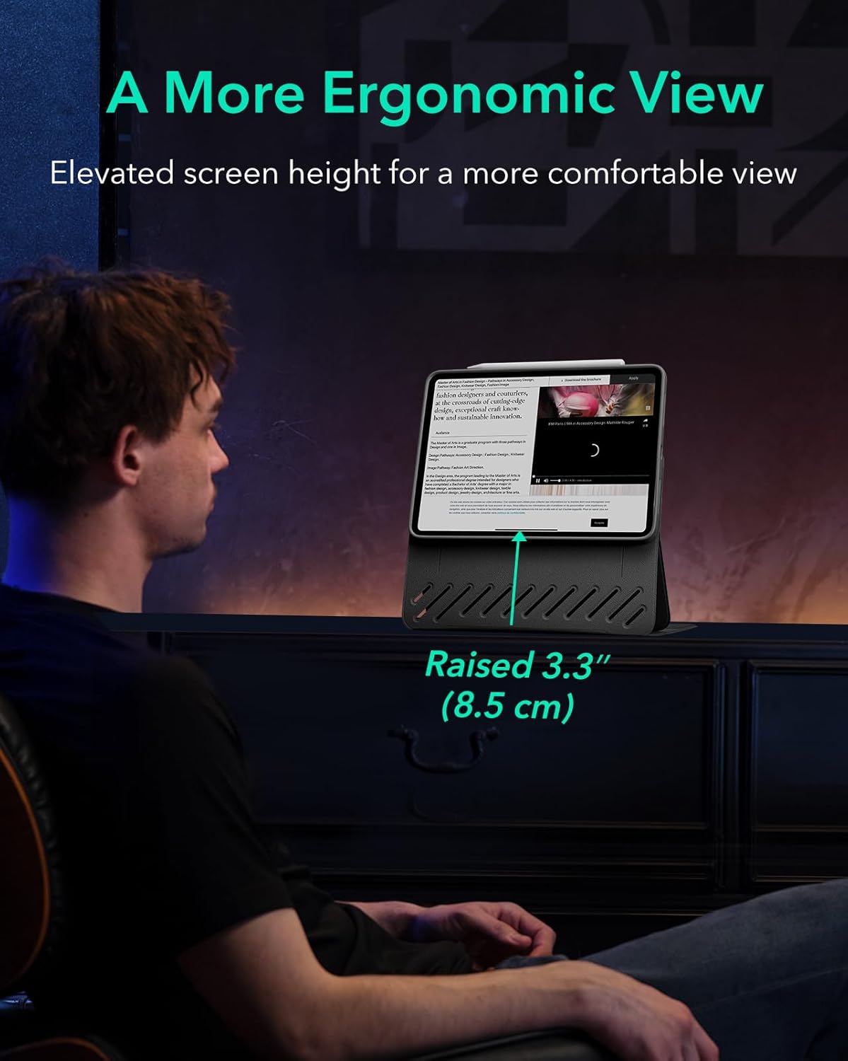 ESR Funda para iPad Pro 11 Pulgadas (5ª Gen, 2024).