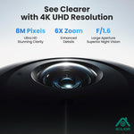 Sistema de cámaras de seguridad, Soliom Solares, giro e inclinación de 360°