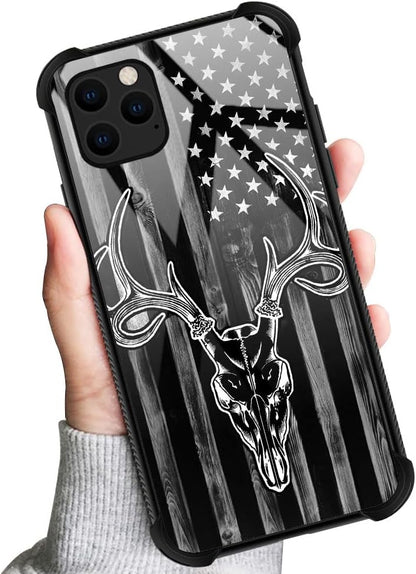 Funda compatible con iPhone 14/13, diseño con patrón de parachoques trasero.
