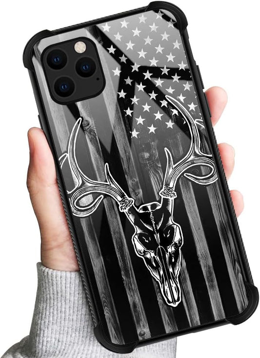 Funda compatible con iPhone 14/13, diseño con patrón de parachoques trasero.