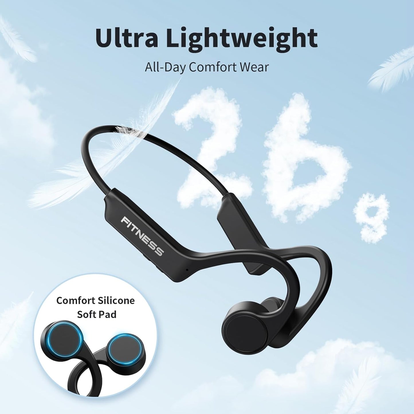 Auriculares de conducción ósea X11 inalámbricos