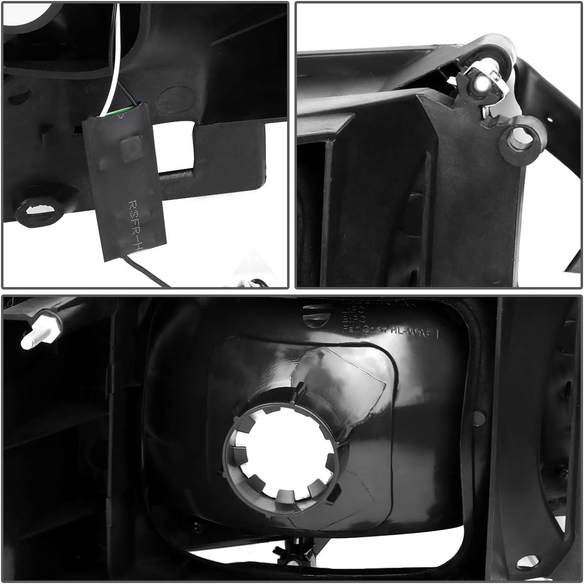 Faros delanteros LED ahumados/transparentes, Dodge Ram 94-02