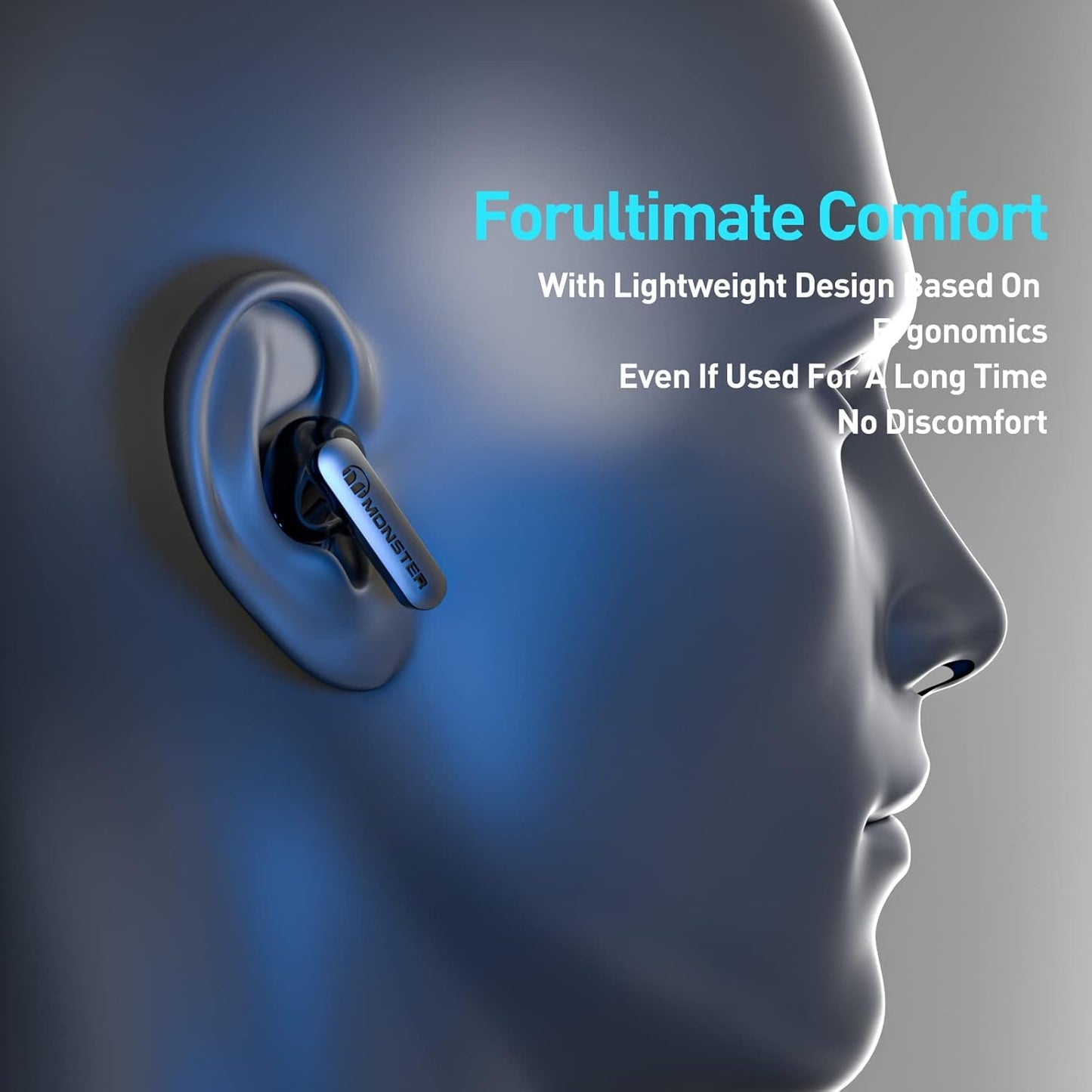 Monster N-lite Cleartalk Auriculares Inalámbricos Bluetooth