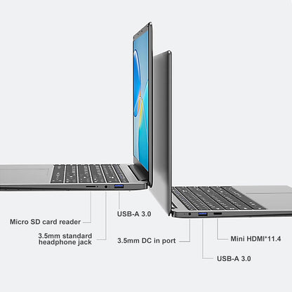 Lap-Top de 15.6", 8 GB de RAM, 256 GB de SSD, comp. Windows 11.