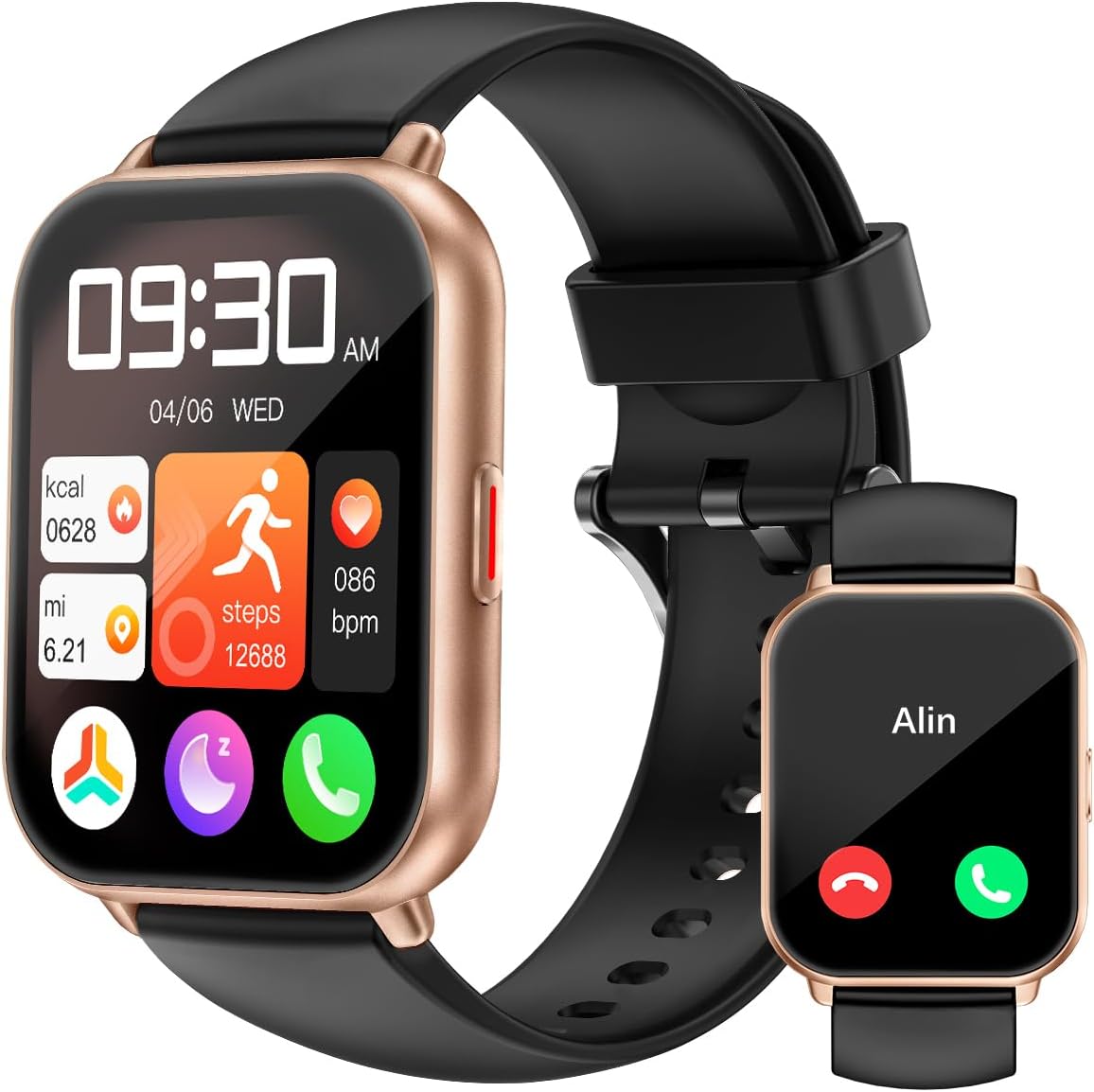 Reloj inteligente, 1.8",  iOS/Android, Pantalla táctil, llamadas.(USADO).