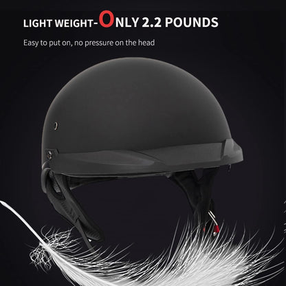 Medio casco, con visera solar, scooter, ATV, Cruiser, Motos, DOT.(USADO)