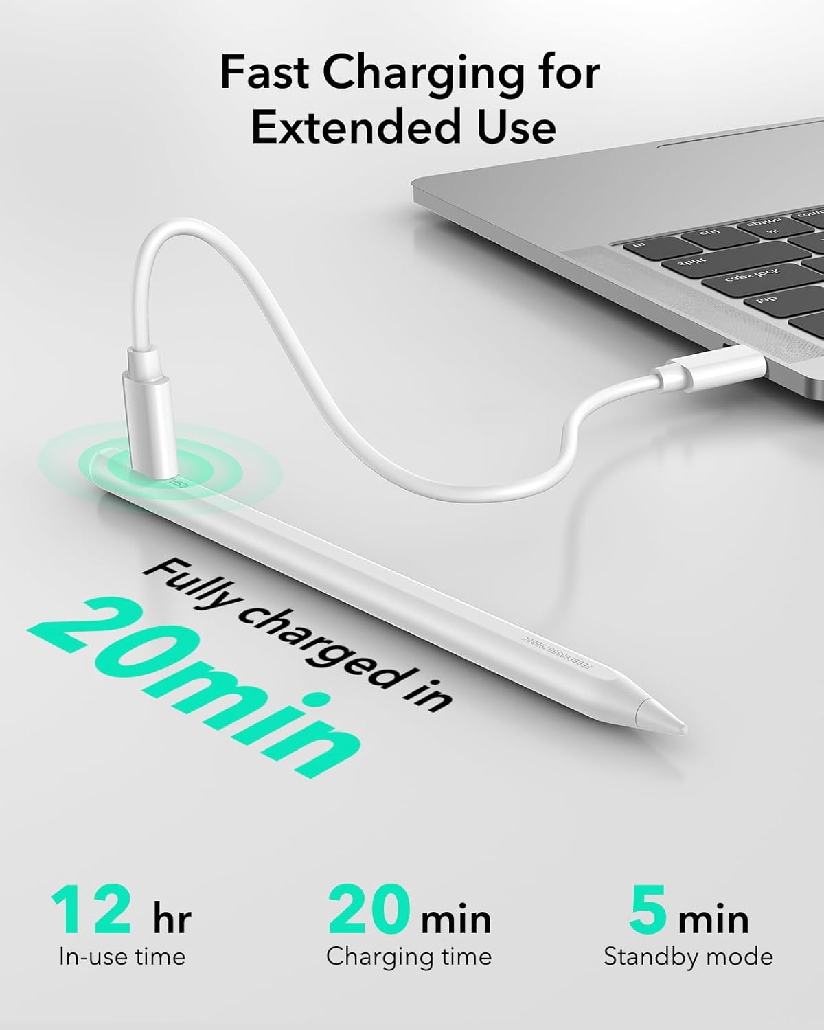 Lápiz digital ESR compatible Apple iPad 6C006 CAJA ABIERTA