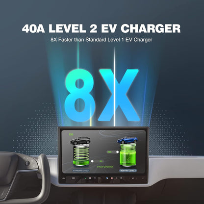 Cargador Para Auto Electrico Mustart, Ev Con Nema, Level 2(USADO)