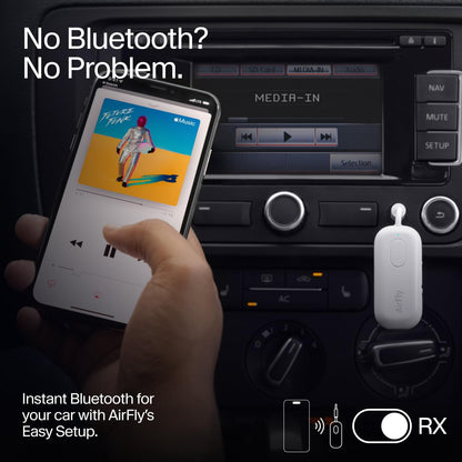 Adaptador transmisor/receptor inalámbrico Bluetooth 2 auriculares (USADO)