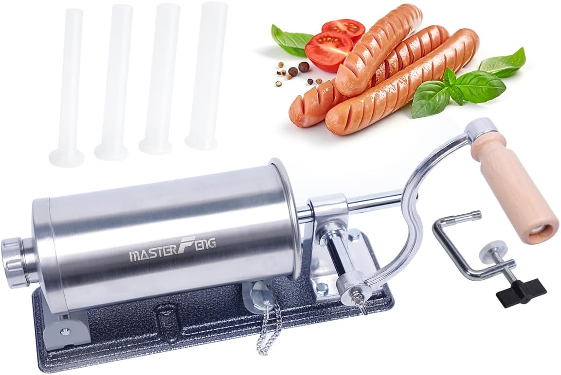 Embutidora de salchichas, Master Feng, manual, 1.2kg (USADA).