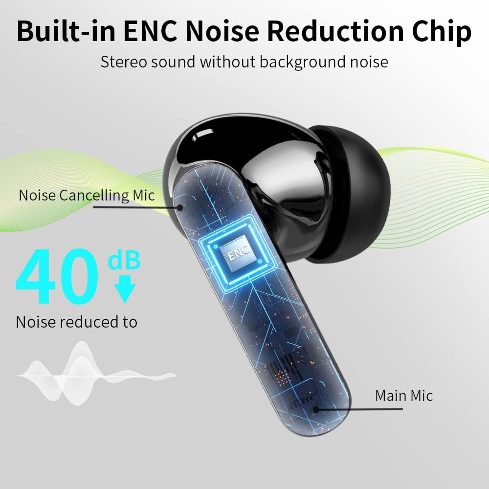 Auriculares Inalámbricos Btootos A90 Bluetooth negro