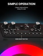 Máquina De Karaoke Con 1 Micrófono Inalámbrico K9-M