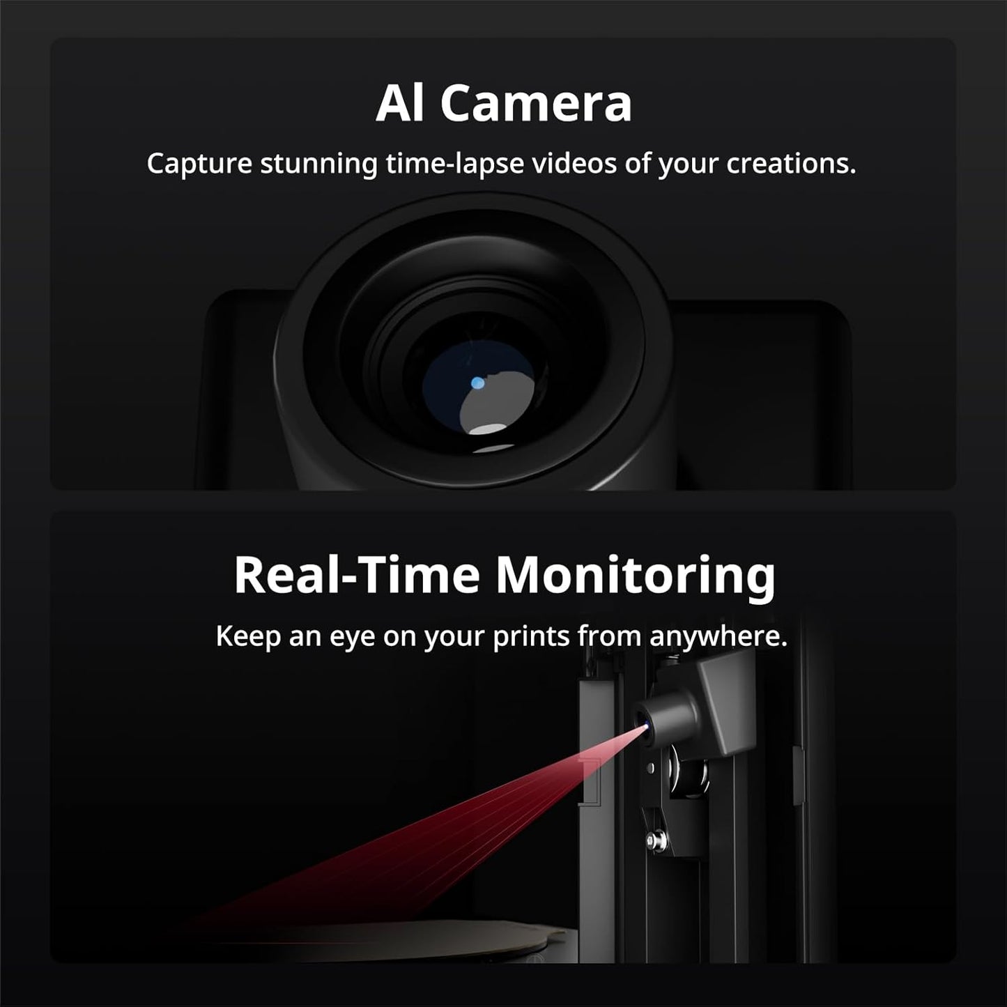 Impresora 3D Flsun T1, de alta velocidad de 1000 mm/s, 30,000r/min.