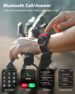 Reloj inteligente para hombres y mujeres,P68 impermeable.