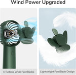 Ventilador Portátil JISULIFE Recargable 3 Velocidades