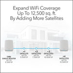 Sistema mesh, Orbi Modelo RBS760, RBR760, WiFi 6.(USADO)