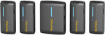 Mic Inalámbrico 7RYMS DW40, 4 Canales 48kHz/24bit, Estuche