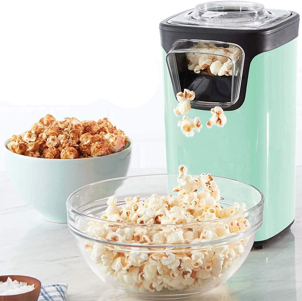Máquina de palomitas de maíz con taza de medición DASH CAJA ABIERTA