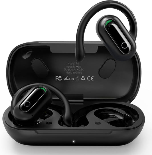 Auriculares inalámbricos Bluetooth 5.3 de oído abierto.(USADOS)