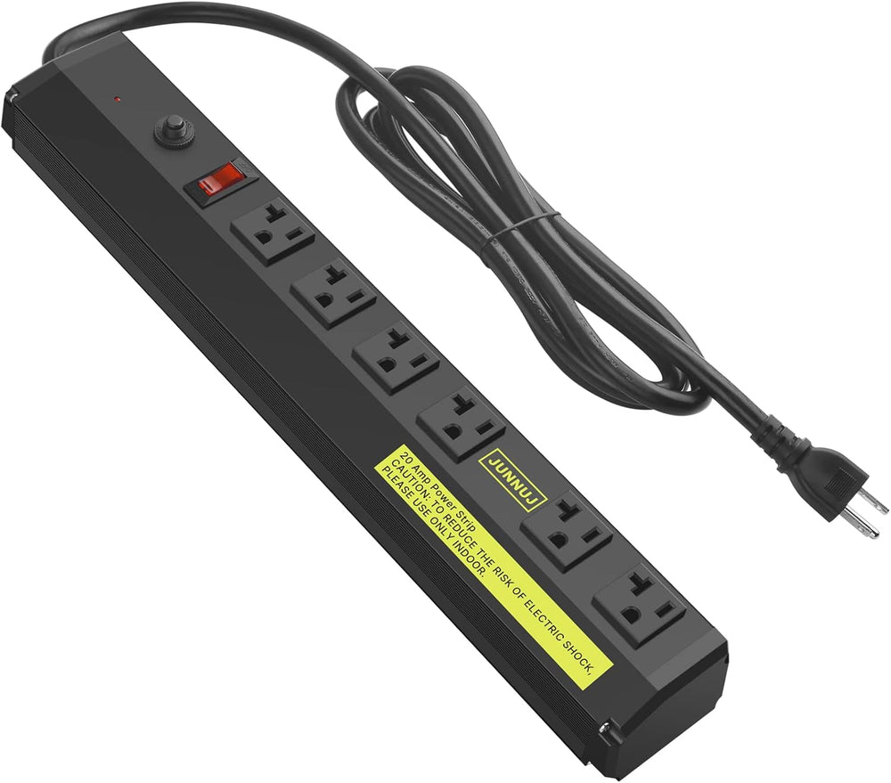 Multicontacto Industrial 20A 4800J 6 Salidas Protección