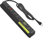 Multicontacto Industrial 20A 4800J 6 Salidas Protección