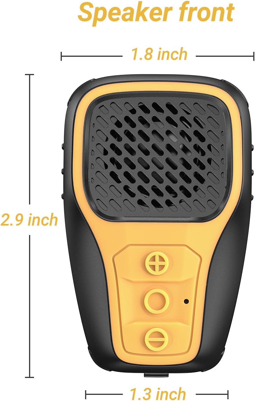 Altavoz Bluetooth portátil Mini, con clip, impermeable IP67.