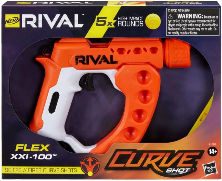 NERF Rival Curve Shot  Flex XXI-100 Blaster